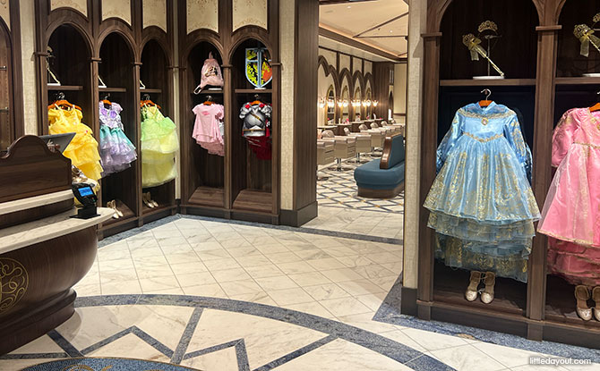 Disney Adventure Cruise Guide: 7 Themed Areas, Dining Spots, Fun Activities & Useful Tips 31 Bibbidi Bobbidi Boutique