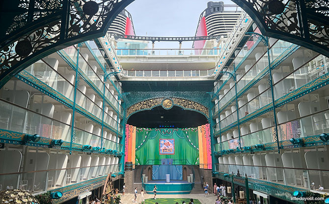 Disney Adventure Cruise Guide: 7 Themed Areas, Dining Spots, Fun Activities & Useful Tips 7 Exploring the Disney Adventure Cruise Ship: 7 Themed Areas - Disney Imagination Garden