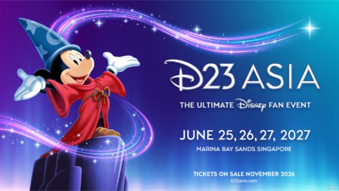 D23 Asia: The Ultimate Disney Fan Event Is Coming To Singapore From 25 To 27 Jun 2027 D23 Asia: The Ultimate Disney Fan Event Is Coming To Singapore From 25 To 27 Jun 2027