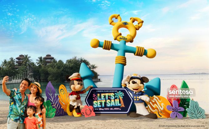 A Magical Island Adventure: Let’s Set Sail With Disney Cruise Line At Sentosa With 7 Special Experiences 1 Sentosa's A Magical Island Adventure: Let’s Set Sail With Disney Cruise Line