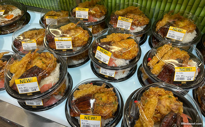 Cooked food
