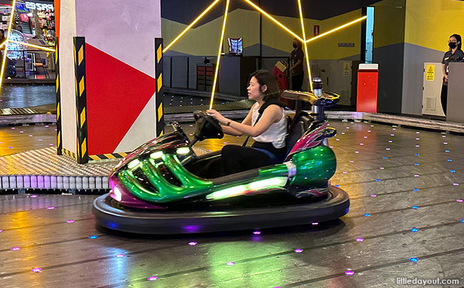 Maxi Drift Bumper Cars at Timezone Jurong Point