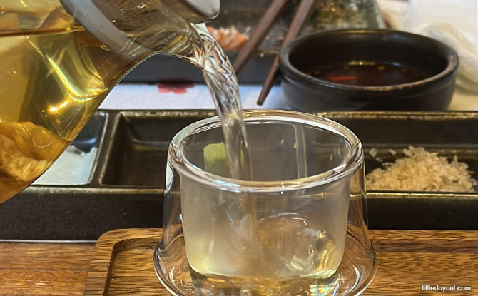 DRIM Gold: Korean Dining & Barbeque With Premium Meats At WEAVE RWS 3 Roasted Sunchoke Tea