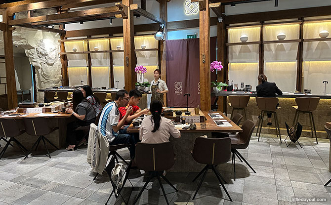 DRIM Gold: Korean Dining & Barbeque With Premium Meats At WEAVE RWS 2 Homely interior at DRIM Gold