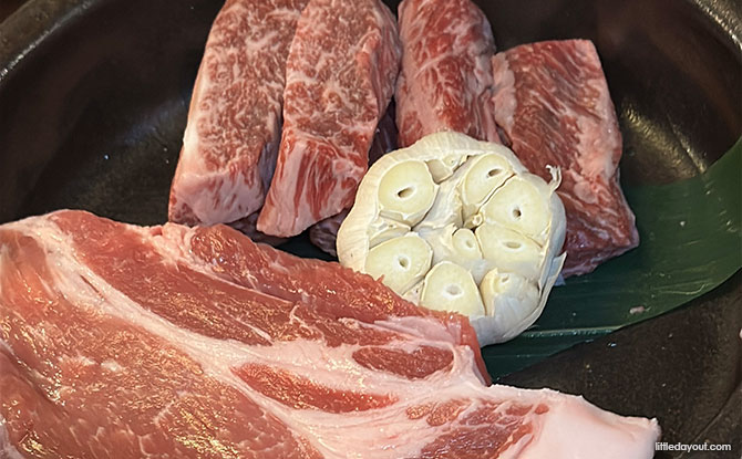 DRIM Gold: Korean Dining & Barbeque With Premium Meats At WEAVE RWS 4 Premium Korean BBQ Meats