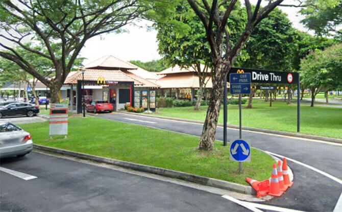 McDonald's Drive Thrus Locations In Singapore