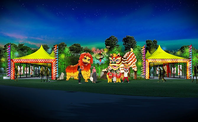 River Hongbao 2021 Exhibition: Lion Dance