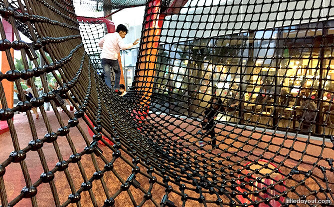 Netted Bridge at Jem Play Playground