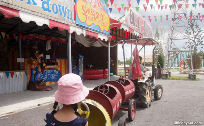 Family-friendly Tractor ride