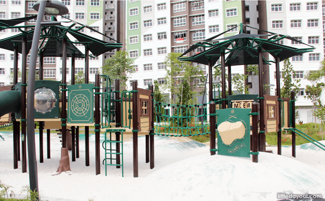 Tampines Green Forest Park Playground