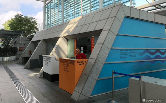 Ticketing Counter for St John's Ferry