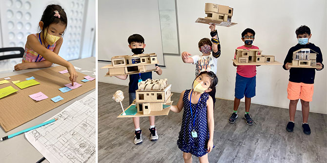 Design + Architecture 5 half-day Holiday Camp