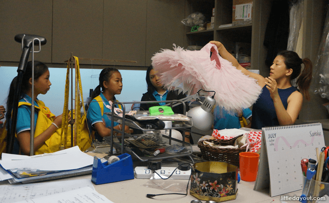 Discovering why some tutus need to be kept upside down