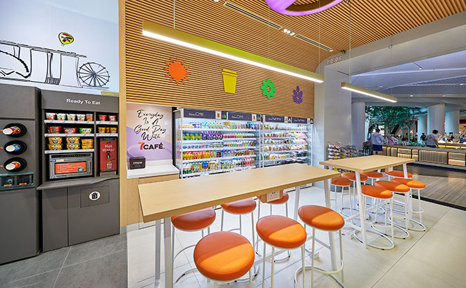 7Café Concept Store: 7-Eleven Jewel Changi Airport