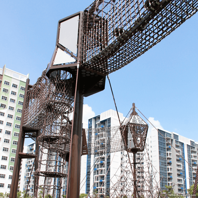 Cargo Net Challenge at Tampines Green Forest Park