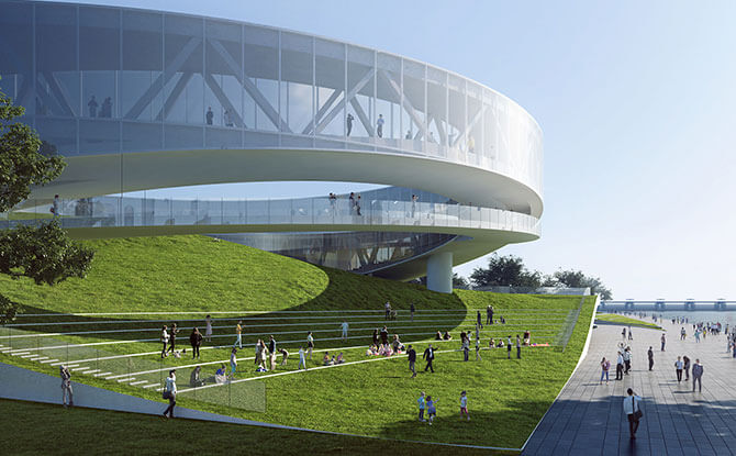 Choose Your Favourite Design For The Founders’ Memorial 1 8DGE + RSP Architects