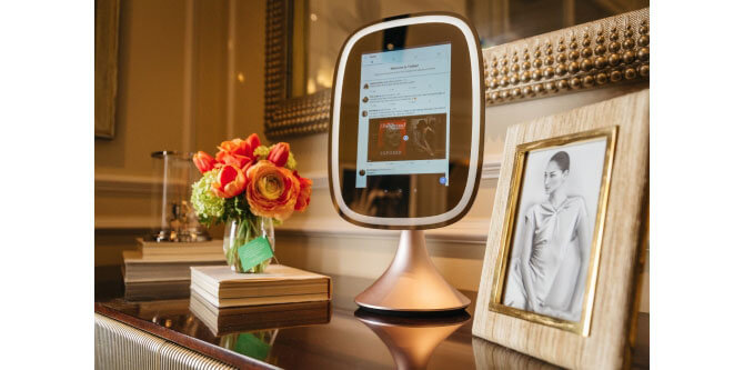 Fred Technology’s smart vanity mirror