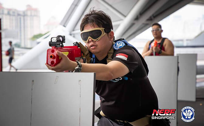 National Stadium Open House 2020 Nerf Blaster Battle