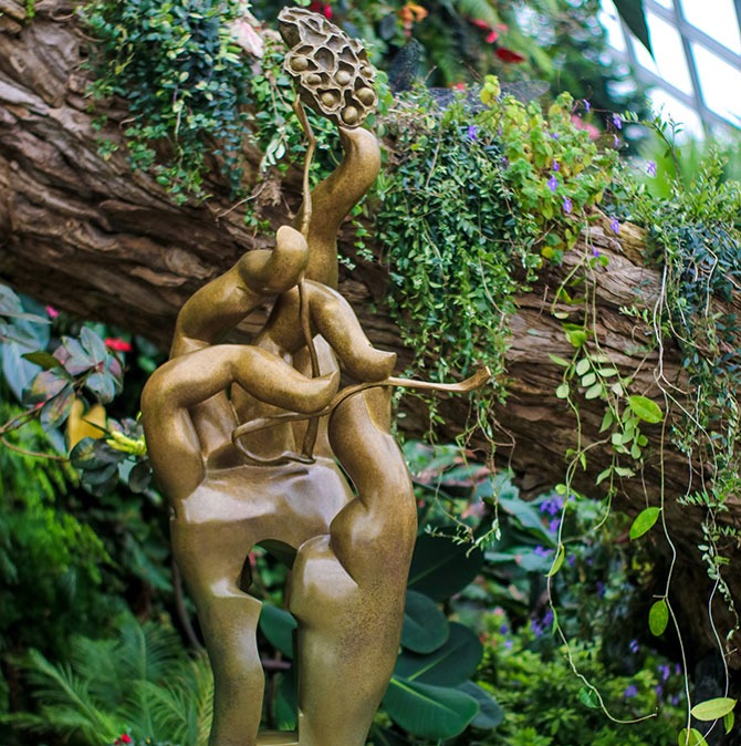 A Sculptor’s Secret Garden