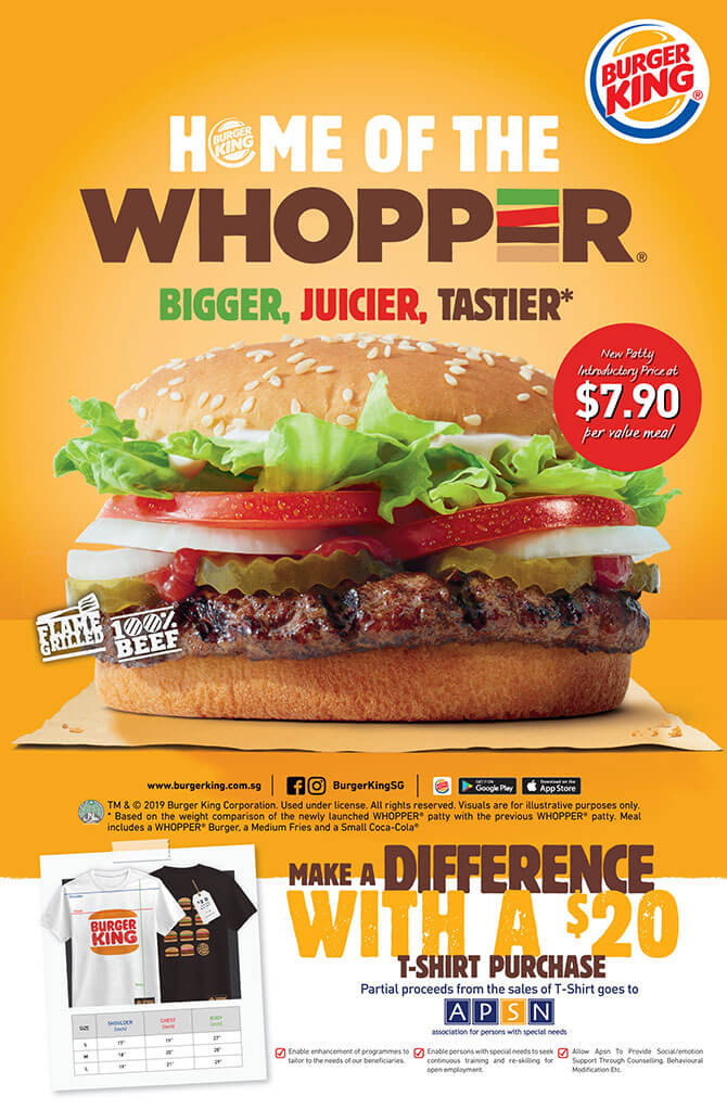 BK Whopper to Get Bigger