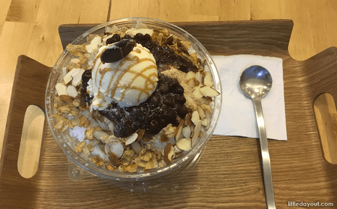 Bingsu at One Thing Kids Café