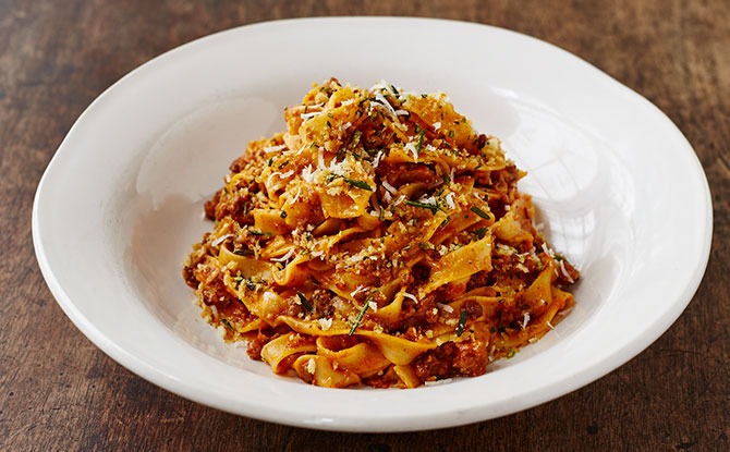 Gennaro’s Tagliatelle Bolognese