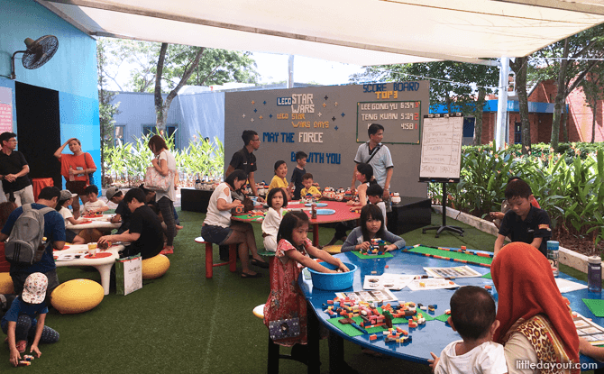 Speed Building Area at LEGOLAND Malaysia Resort for Star Wars Days