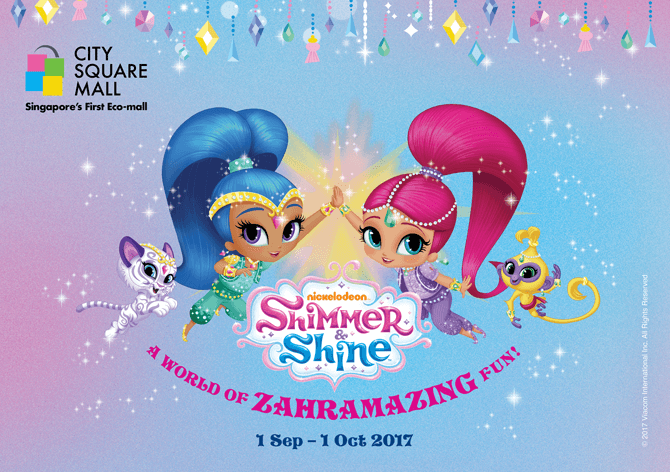 Shimmer & Shine at City Square Mall, September School Holidays 2017