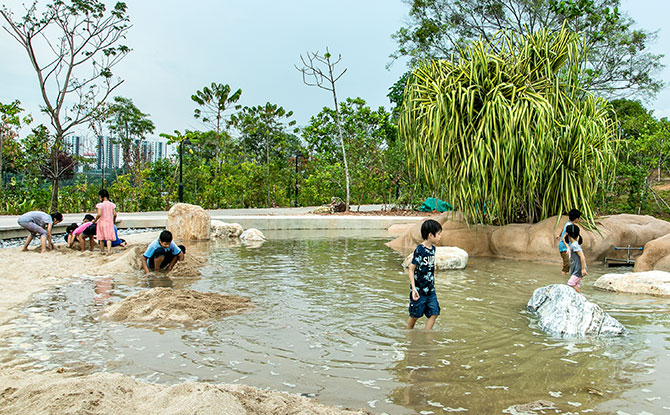 Clusia Cove: Water Play With Tides At Jurong Lake Gardens 1 Clusia Cove, Water and Sand Play