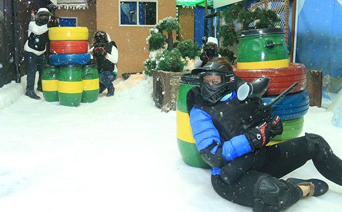 Close Quarter Battle - Winter Shooting Arena at Snow City