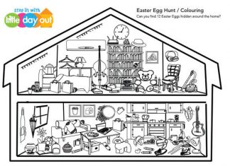 Easter Egg Hunt & Colouring Activity