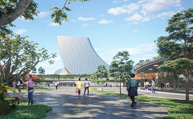Choose Your Favourite Design For The Founders’ Memorial 2 Cox Architecture + architects61