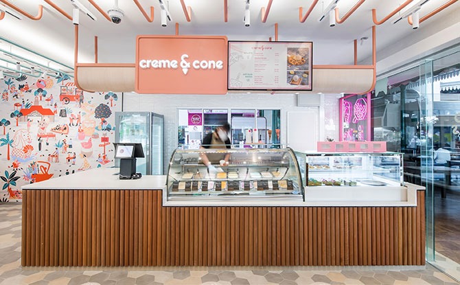 Creme and Cone