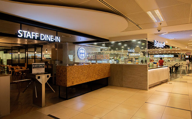 e-Dedicated-rest-and-dining-area-for-airport-staff-at-Terminal-3-Basement-2 Changi Airport Terminals 1 & 3 Reopening To Public On 1 Sep With Additional Safeguards