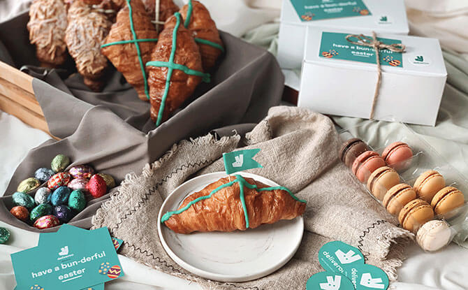 Deliveroo Is Giving Away Limited Edition Hot Cross Croissants This Weekend