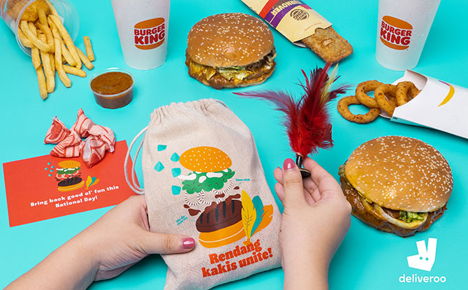 Burger King Rendang Whopper: Get A Funpack By Ordering On Deliveroo From 22 July