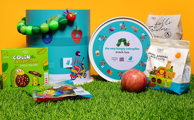 Get A The Very Hungry Caterpillar Snack Kit From Deliveroo And Marks & Spencer