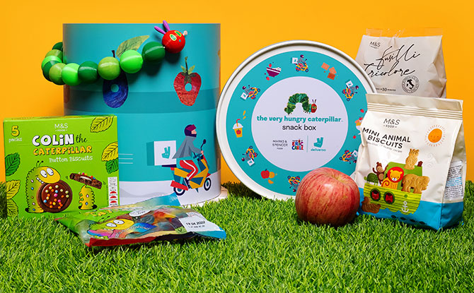 Get A The Very Hungry Caterpillar Snack Kit From Deliveroo And Marks & Spencer Get A The Very Hungry Caterpillar Snack Kit From Deliveroo And Marks & Spencer
