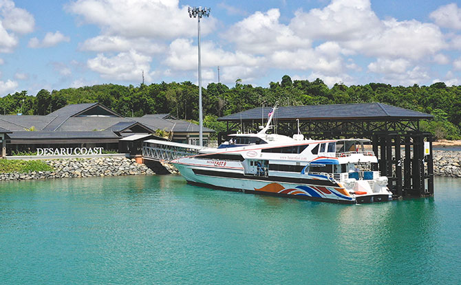 Desaru Ferry Services Between Tanah Merah & Desaru Coast Get Underway