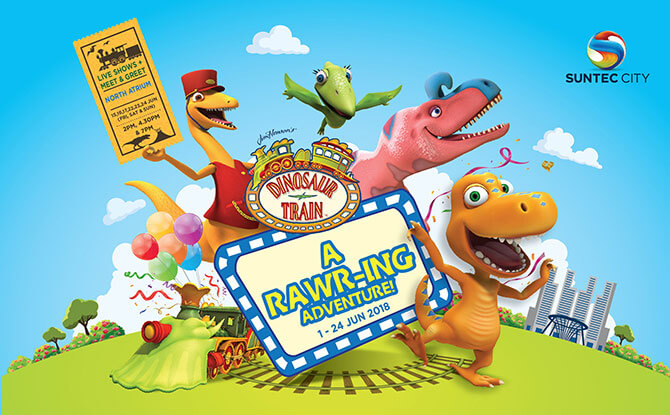 Rawr-ing Good Times with Dinosaur Train at Suntec City in June 2018 - Little Day Out Rawr-ing Good Times with Dinosaur Train at Suntec City in June 2018 - Little Day Out