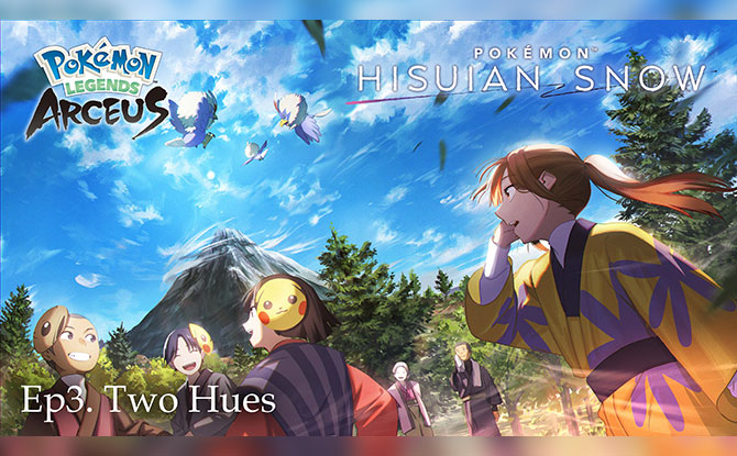 Watch Pokémon Hisuian Snow Animated Series Based On Legends: Arceus On YouTube