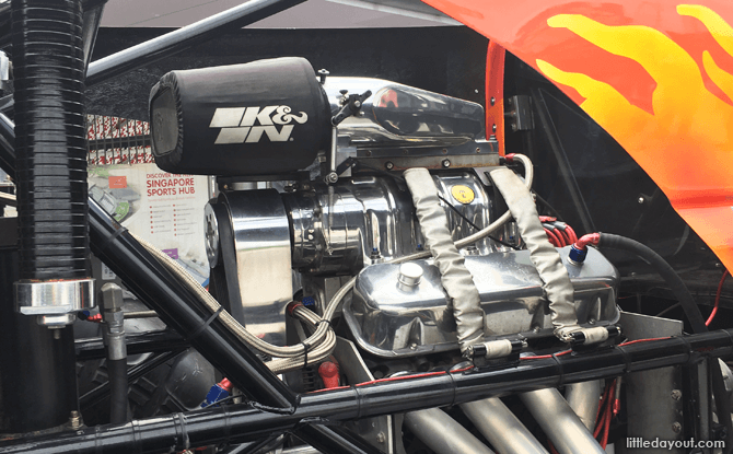 Monster Truck's engine