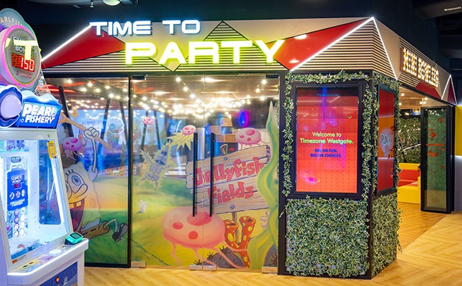 Spongebob Squarepants Party Rooms