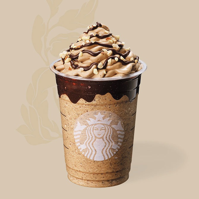 Choco-choco Nutty Frappuccino