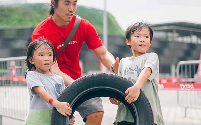 National Stadium Open House 2020: Family Obstacle Games