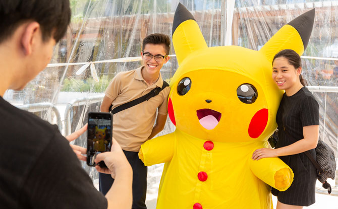 Pikachu appearances