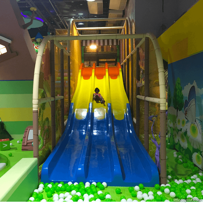 Slide at Forest Indoor Playground