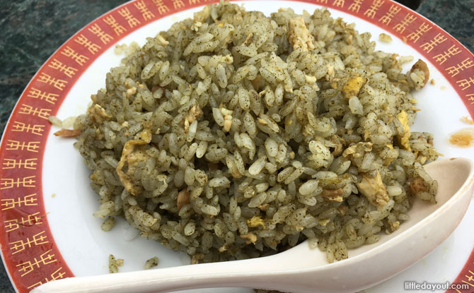 Our little one was not a tea drinker, but she enjoyed this Tea Leaves Fried Rice…
