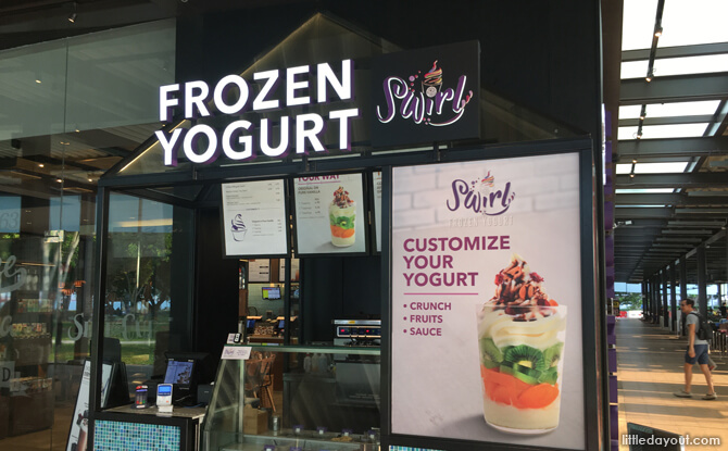 Swirly, Frozen Yogurt