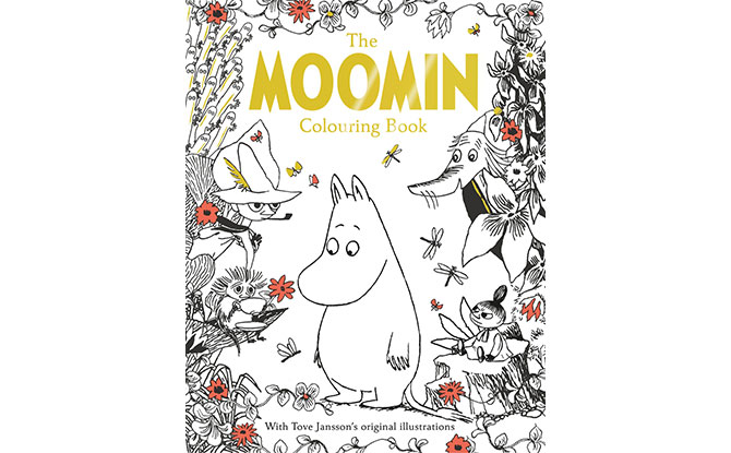 Sweden – Moomin Colouring Book, $24.95